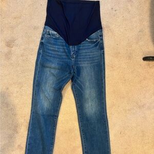 Pinkblush High Rise Blue Maternity Jeans